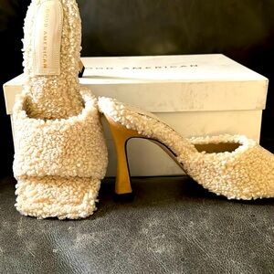 Good American Sherpa mules